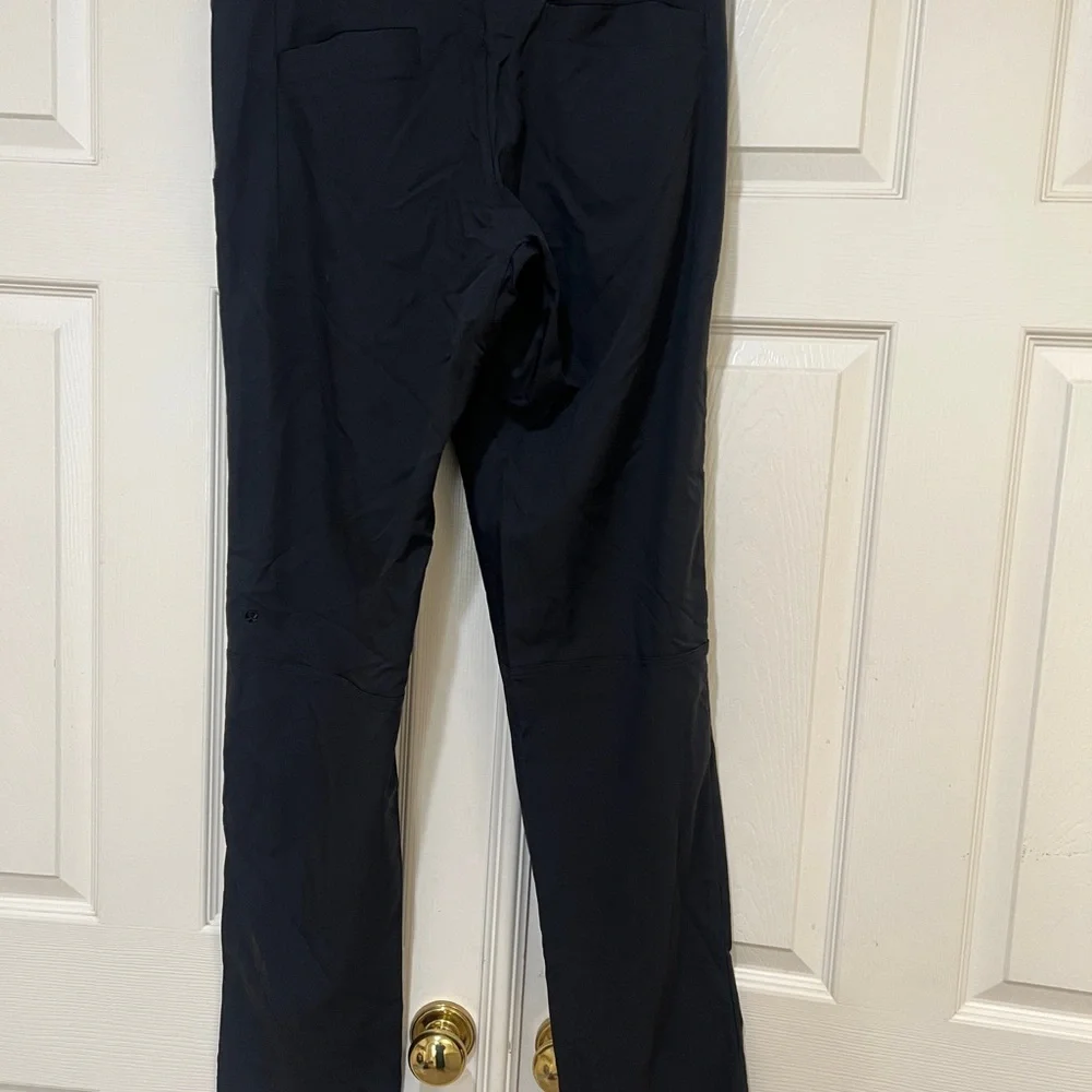 Lululemon Commission ABC 5 Pocket Warpstreme Black Pants Waist 34‎ Length 43
